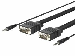 Vivolink PROVGAS30 cavo VGA 30 m VGA [D-Sub] Nero (PRO VGA + AUDIO M - M - . - Warranty: 1188M)