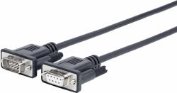 Vivolink PRORS15 serial cable Black 15 m RS-232 (PRO RS232 CABLE M - F - . - Warranty: 1188M)