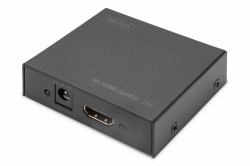 Digitus Répartiteur HDMI 4K, 1x2 (4K HDMI SPLITTER 1X2 - INCL REMOTE CONTROL BLACK)