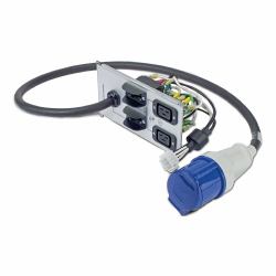 APC Symmetra LX rackmount backplate [2*C19 1*IEC 309] (SYMMETRA RM 230V BACKPLATE KIT W)