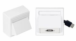 Vivolink WI231275 Steckdose USB A Weiß (Wall Connection Box USB 2.0 - inc Thorsmann wall box . - Warranty: 12M)