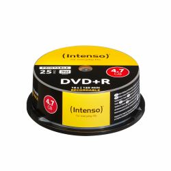 Intenso DVD+R 4.7GB, Printable, 16x 4,7 GB 25 Stück[e] (Intenso DVD+R 4.7GB, 16x Speed, Printable Cake Box 25)