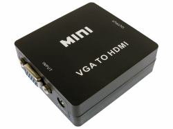 Cables Direct NLHDMI-SVGA2 Videosignal-Konverter 1920 x 1080 Pixel (CDL SVGA to HDMI Converter)