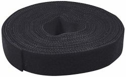 LogiLink KAB0050 range-câbles et serre-câbles Noir 1 pièce[s] (Cable strap [Hook and Loop], - black, width: 16 mm, coil, 4 - m - Warranty: 48M)