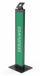 Compulocks 140B Halterung Passive Halterung Tablet/UMPC Schwarz (VESA BRANDABLE FLOOR STAND - - BLACK)