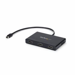 StarTech.com 3 Port Multi Monitor Adapter - Mini DisplayPort auf HDMI MST Hub - Triple 1080p oder Dual 4K 30Hz - Video Splitter für erweiterten Desktop-Modus unter Windows - mDP 1.2 auf 3x HDMI (M...
