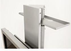 Loxit 8540 speaker mount White (8540 - 2 Speaker Shelf for Hi-Lo 500)