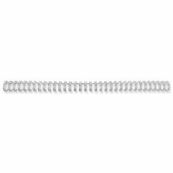 Fellowes 54450 Umschlag Silber 100 Stück[e] (Fellowes 54450 6mm Silver Wires)