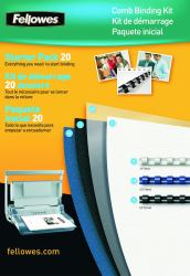 Fellowes 5371801 Bindegerät (Comb Binder Premium Pack 20 Pk)