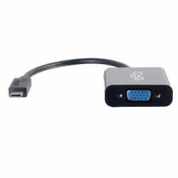 C2G USB 3.1 USB Type C to VGA Adapter - USB C to VGA Black (C2G USB 3.1 USB Type C to VGA Adapter - USB C to VGA Black - External video adapter - USB 3.1 - D-Sub - black)