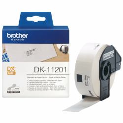 Brother DK-11201 Etiketten erstellendes Band Schwarz auf weiss (STANDARD ADDRESS LABELS - 400 ETIQUETAS 29X90MM)