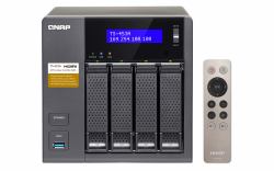QNAP TS-453A NAS Tower Intel® Celeron® N3150 4 GB DDR3L 0 TB QNAP Turbo System Black (QNAP TS-453A)