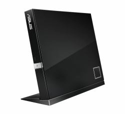 ASUS SBC-06D2X-U optical disc drive Blu-Ray DVD Combo Black (SBC-06D2X-U USB2.0 - EXT. 6X SLIM BLURAY COMBO - Warranty: 12M)