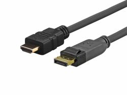 Vivolink PRODPHDMI7.5 Videokabel-Adapter 7,5 m DisplayPort HDMI Schwarz (PRO DISPLAYPORT - HDMI - . - Warranty: 1188M)