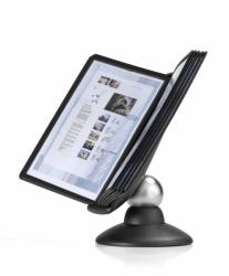 Durable SHERPA document display carousel Desk Portrait A4 (Durable SHERPA TABLE Motion 10 Black)