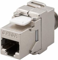 Microconnect KEYSTONE-10 Keystone-Modul (Keystone module CAT6a, STP - RJ45 to IDC connectors - Tested up to 500 MHz - Warranty: 300M)