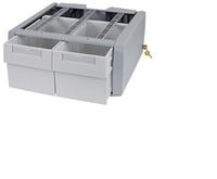 Ergotron 97-993 Multimedia Rollwagen-Zubehör Grau, Weiß Schublade (STYLEVIEW SUPPLEMENTAL TALL - DOUBLE STORAGE DRAWER)