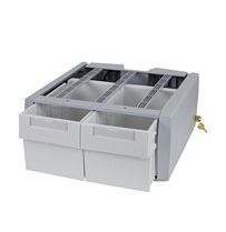 Ergotron 97-984 accessorio per carrello multimediale Grigio Cassetto (STYLEVIEW SUPPLEMENTAL TALL - DRAWER SV43/44 DOUBLE)