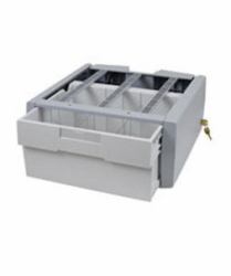 Ergotron 97-992 Multimedia Rollwagen-Zubehör Grau, Weiß Schublade (Ergotron StyleView Supplemental Storage Drawer, Single Tall - Mounting component [sliding drawer] - for cart - lockable - grey, ...