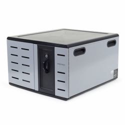 Ergotron ZIP12 Schrank zur Verwaltung tragbarer Geräte Schwarz, Grau (DM12-1012-2 / Zip12 Desktop-Ladeschrank / fÃ¼r die meisten Tablets sowie Chromebook"-, Ultrabook"-, MacBookÂ®- und Laptop-...