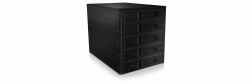 ICY BOX IB-565SSK, Backplane, 5x 3,5" SAS/SATA [I/II/III] HDD in 3x 5,25" Einschübe, Hot Swap, trägerloser HDD Einbau, Lüfter (ICY BOX Backplane fÃ¼r 5x HDD fÃ¼r 3x 5,25" Schacht mit Schloss...