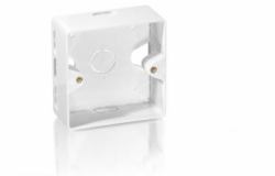 Equip 125560 Steckdose Weiß (Universal surface mounting box - Universal Surface Mounting - Back Box, 80 mm, 80 mm, 35 mm, 56 g, 95 mm, 85 mm - Warranty: 12M)