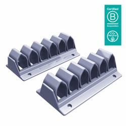 Dataflex Addit Kabelwelle 302 (Dataflex Addit cable wave 302 - silver [1Year warranty])