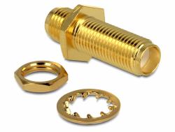 DeLOCK 88779 Koaxialstecker (Delock Adapter SMA Buchse > SMA Buchse)
