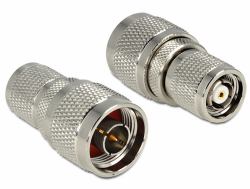 DeLOCK 88857 Koaxialstecker (Delock Adapter N Stecker > RP-TNC Stecker)
