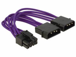 DeLOCK 83703 Internes Stromkabel (Delock - strÃ¸mforsyningsadapter - 4-PI)
