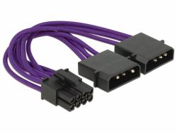 DeLOCK 83705 Internes Stromkabel 0,15 m (Delock - strÃ¸mforsyningsadapter - 4-PI)