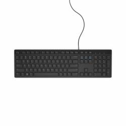 DELL kabelgebundene Tastatur – KB216 - US international [QWERTY] - schwarz (Keyboard [US] - KB216 Multimedia - Warranty: 12M)