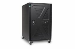 Kensington Armadietto di sicurezza e ricarica AC12 a 12 alloggiamenti (Kensington AC12 Security Charging Cabinet - UnitÃ  cabinet - per 12 tablet / notebook - bloccabile - nero)