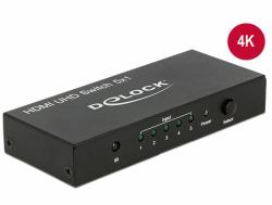 DeLOCK 18685 Video-Switch HDMI (Delock HDMI UHD Switch 5 x HDMI in > 1)