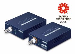 PLANET LRP-101C-KIT Netzwerk-Erweiterungsmodul Netzwerksender & -empfänger Blau 10, 100 Mbit/s (1-PORT LONG REACH POE OVER - Coax Ext Kit LRP-101CH+CE - -20 to 70 Degree C, up to 1KM - Warranty: 36M)