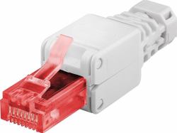Microconnect KON520TL Drahtverbinder RJ-45 Weiß (Tool-free RJ45 CAT 6 connector - CAT 6 UTP[unshielded] - For stranded and solid inner conductor [AWG 22 to 26] - Warranty: 300M)