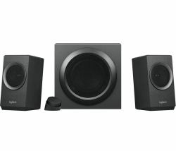 Logitech Z337 Bold Sound with Bluetooth speaker set 40 W Universal Black 2.1 channels 3-way 8 W (Z337 BOLD SOUND BLUETOOTH CONN - BT- EMEA)