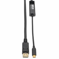 Tripp Lite U444-010-DP USB-C to DisplayPort Active Adapter Cable [M/M], 4K 60 Hz, 10 ft. [3.1 m] 