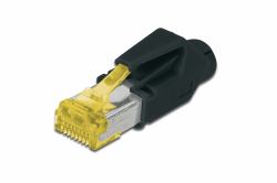 Digitus Hirose Modularstecker TM31 für Rundkabel, CAT 6A (Digitus A-MO6A 8/8 HRS kabelsamler RJ-)
