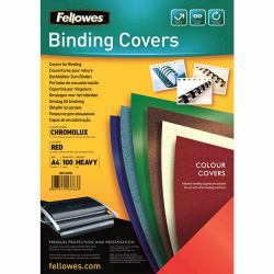 Fellowes 5378303 Umschlag A4 Papier Rot 100 Stück[e] (A4 Gloss Cover Red 100pk)
