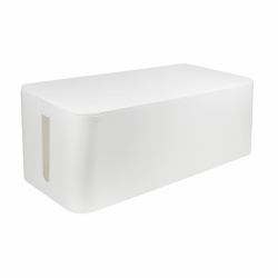 LogiLink KAB0063 range-câbles Boîtier de câbles Blanc 1 pièce[s] (Cable box, 407 x 157 x 133.5 - mm, white KAB0063, Cable box, - White, Plastic, 135 mm, 400 mm, 160 mm - Warranty: 48M)