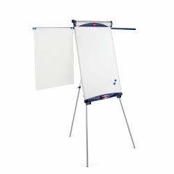Nobo Classic magnetisches DreibeinFlipchart aus Stahl mit ausziehbaren Armen (Nobo 1901918 Impression Pro Nano Clean Tripod Flipchart Easel including extendable arms)