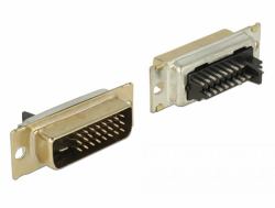 DeLOCK 65883 Drahtverbinder DVI 24+1 Silber (Delock - video-konnektor - DVI-D)