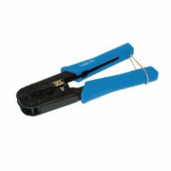 LogiLink WZ0033 cable crimper Black, Blue (Crimping Tool Dual Modular - 8/6P with Cutter - Warranty: 12M)