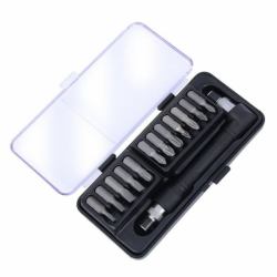 Lindy 13 Piece Bit Set with L Handle (13 PIECE BIT SET WITH L HANDLE)