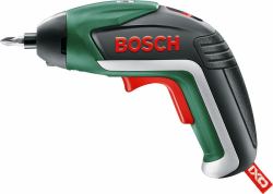 Bosch IXO 215 RPM Schwarz, Grün, Rot (IXO V incl.10 Bits+cable - Delivered in Retail Cardbox - Warranty: 12M)