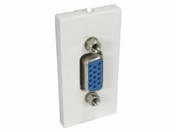 Cables Direct AV-MODSVGA Steckdose VGA Weiß (CDL SVGA Euromod - Pigtail Type)