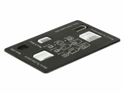 DeLOCK 20650 SIM-/Memory-Card-Adapter SIM-Kartenadapter (Delock - Adapterkit fÃ¼r SIM-Karte fÃ¼r Handy)