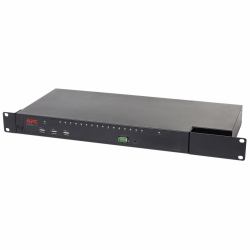 APC KVM1116R KVM switch Rack mounting Black (KVM 2G DIGITAL/IP 1 REM 1 LOCAL - USER 16P VIRTUAL MEDIA FIPS140-2)