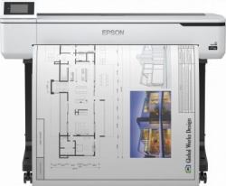Epson SureColor SC-T5100 Großformatdrucker WLAN Tintenstrahl Farbe 2400 x 1200 DPI A1 [594 x 841 mm] Ethernet/LAN (SC-T5100 PRINTER - 36IN)